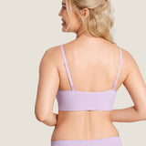 Women's Ribbed Scoop Nursing Bralette Orchid Hush @model_info:N4