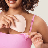 Women's Ribbed Scoop Nursing Bralette Candy Pink @model_info:ES4