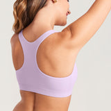 Women's Crossover Racerback Nursing Bra Orchid Hush @model_info:MOM4