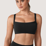 Women's Hugcurve Adjustable Square Workout Bra Nightfall Blue