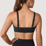 Women's Hugcurve Adjustable Square Workout Bra Nightfall Blue