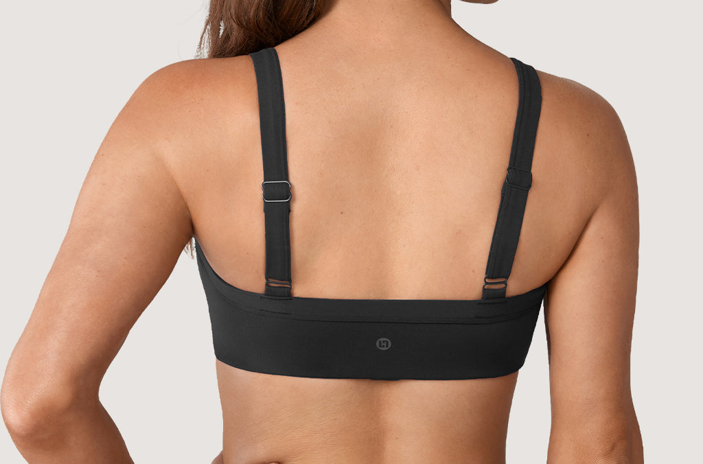 Women's Hugcurve Adjustable Square Workout Bra Nightfall Blue