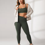 Women's Hugcurve Adjustable Square Workout Bra Stardust