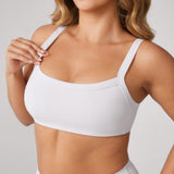 Women's Hugcurve Adjustable Square Workout Bra Spar green