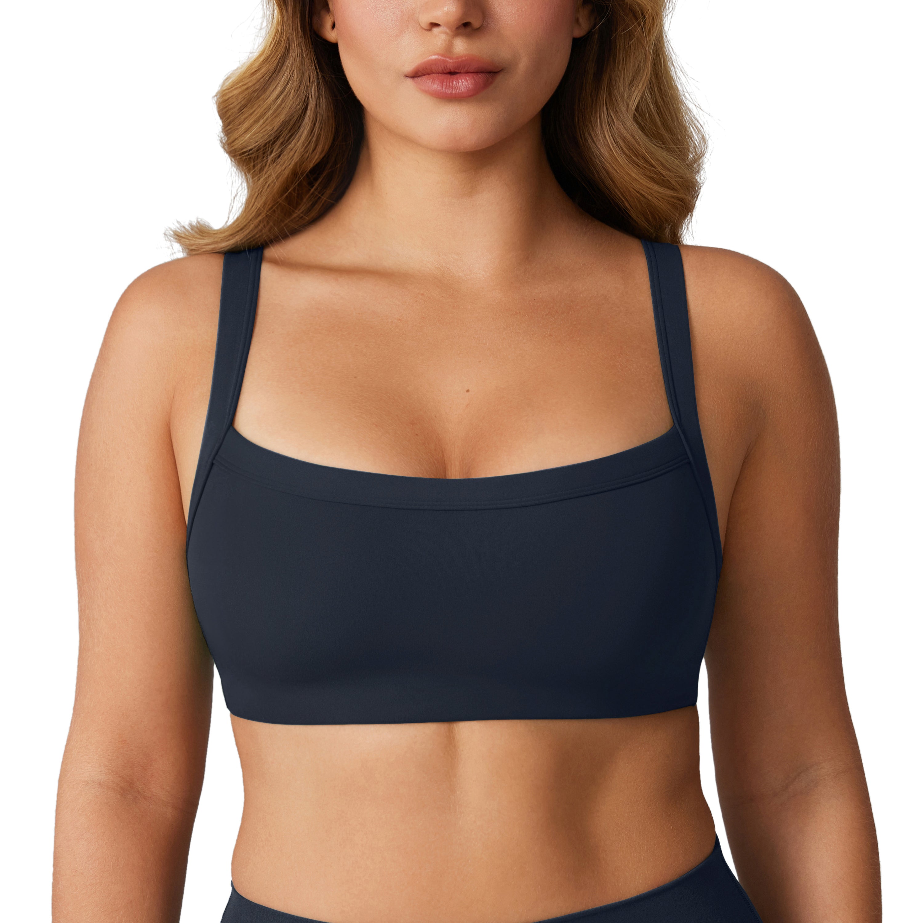 Women's Hugcurve Adjustable Square Workout Bra Aspen Olive