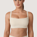 Women's Hugcurve Adjustable Square Workout Bra Rose Magenta