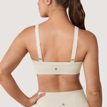 Women's Hugcurve Adjustable Square Workout Bra Mocha Cocoa