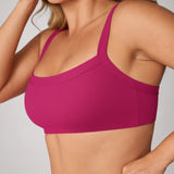 Women's Hugcurve Adjustable Square Workout Bra Blackberry
