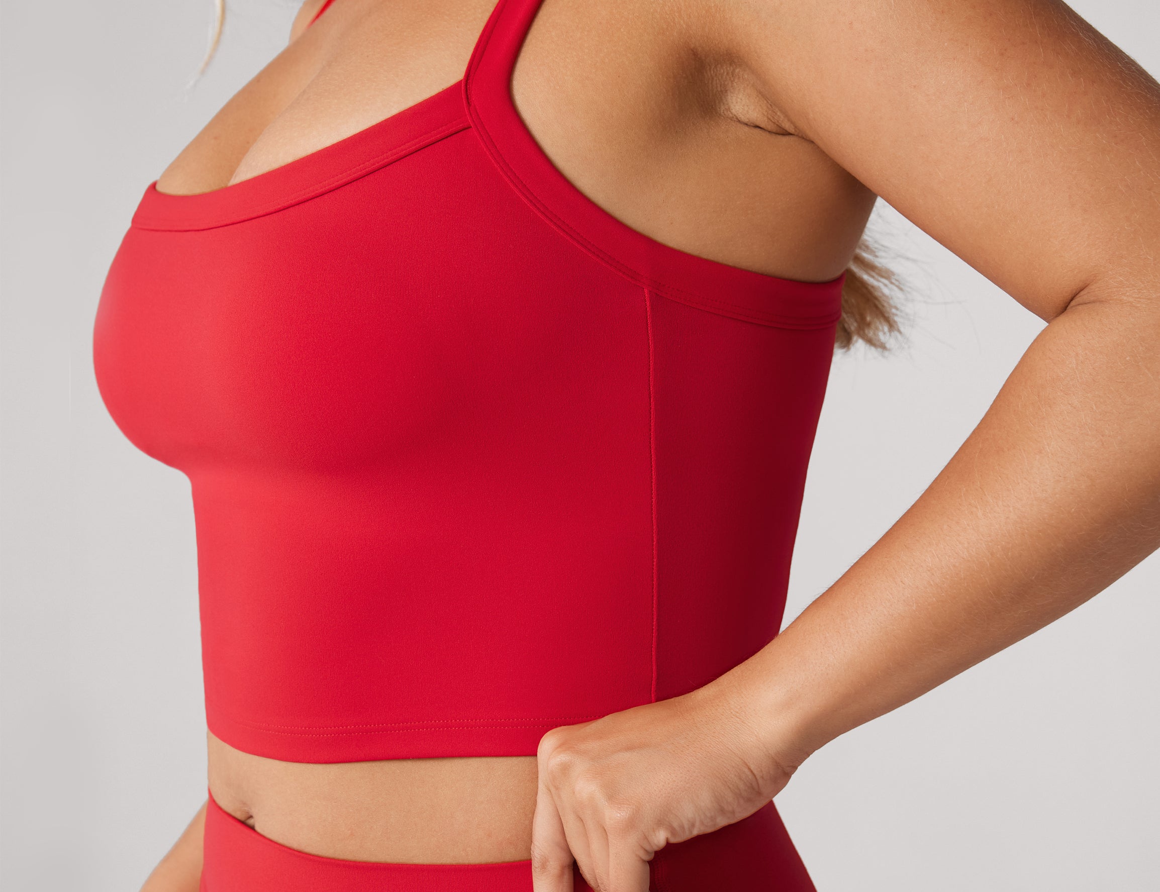 Women's Hugcurve Adjustable Longline Workout Bra Royal Blues