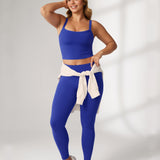 Women's Hugcurve Adjustable Longline Workout Bra Stardust