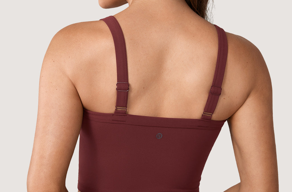 Women's Hugcurve Adjustable Longline Workout Bra Stardust