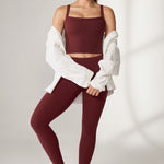 Women's Hugcurve Adjustable Longline Workout Bra Stardust