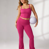 Women's Hugcurve Adjustable Longline Workout Bra Royal Blues