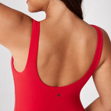 Women's Hugcurve V Neck Workout Romper Royal Blues