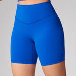 Women's Hugcurve No Front Seam Biker Shorts 6" Stardust