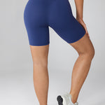 Women's Hugcurve No Front Seam Biker Shorts 6" Stardust