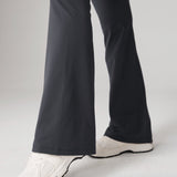 Women's Hugcurve No Front Seam Flare Leggings 31'' Twilight Blue