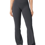 Women's Hugcurve No Front Seam Flare Leggings 31'' Twilight Blue