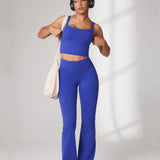 Women's Hugcurve No Front Seam Flare Leggings 31'' Black