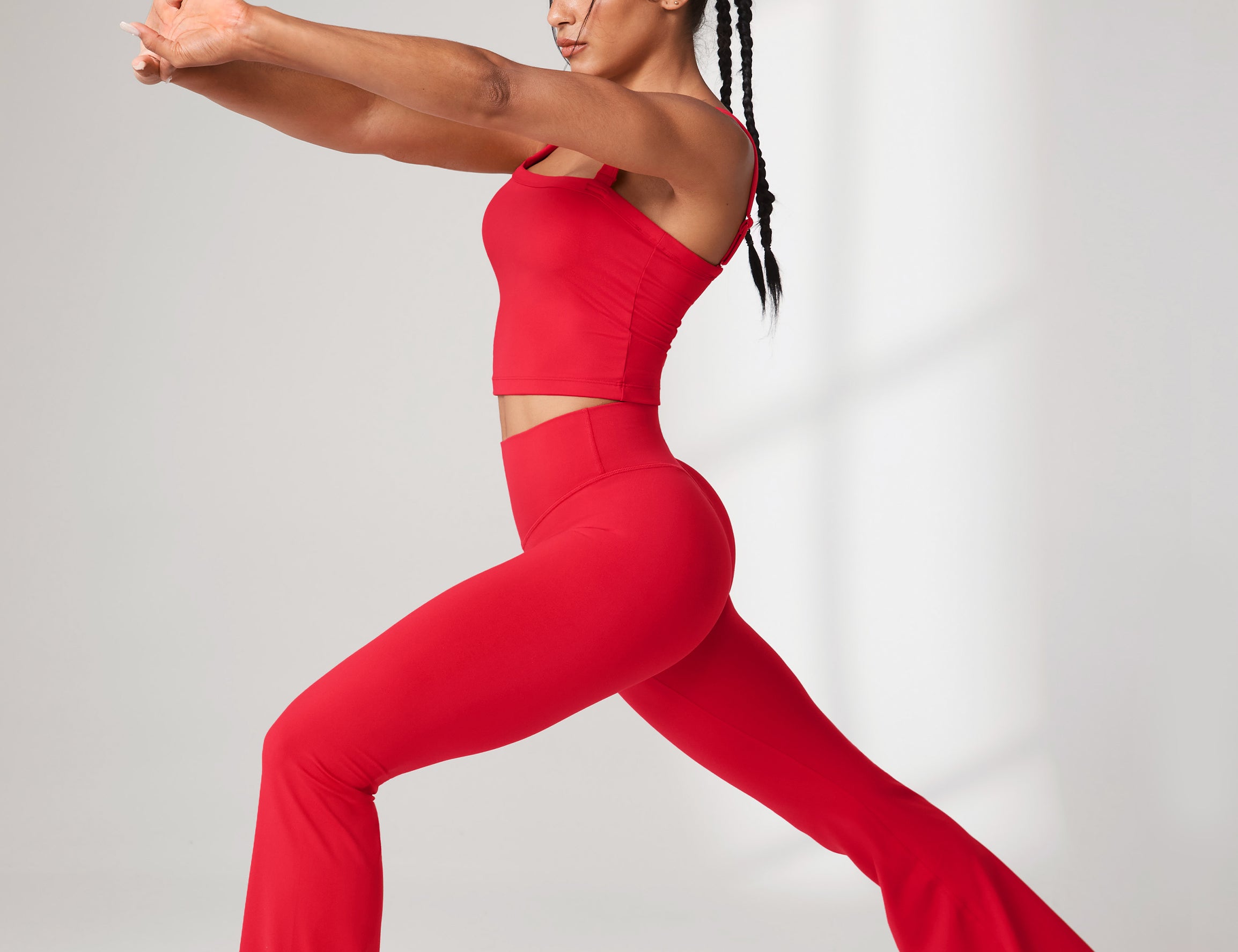 Women's Hugcurve No Front Seam Flare Leggings 31'' Royal Blues