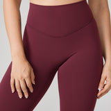 Women's Hugcurve No Front Seam Flare Leggings 31'' Clay Brown