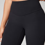 Women's Hugcurve Hidden Scrunch Butt Leggings 25" - No Front Seam Black