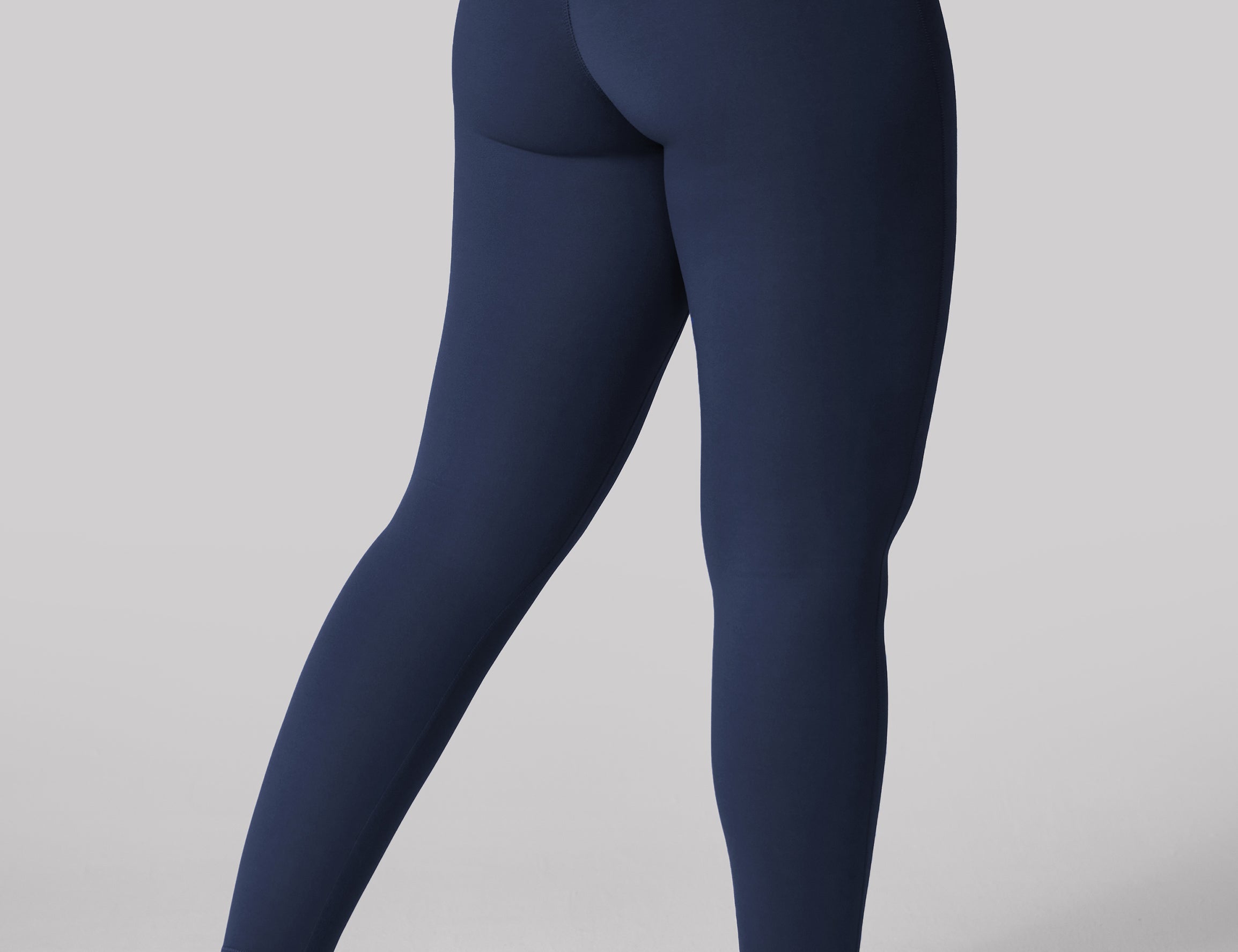 Women's Hugcurve Hidden Scrunch Butt Leggings 25" - No Front Seam Noctilucence Blue
