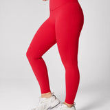 Women's Hugcurve Hidden Scrunch Butt Leggings 25" - No Front Seam Aspen Olive