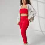 Women's Hugcurve Hidden Scrunch Butt Leggings 25" - No Front Seam Aspen Olive