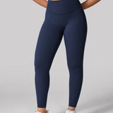 Women's Hugcurve Hidden Scrunch Butt Leggings 25" - No Front Seam Noctilucence Blue
