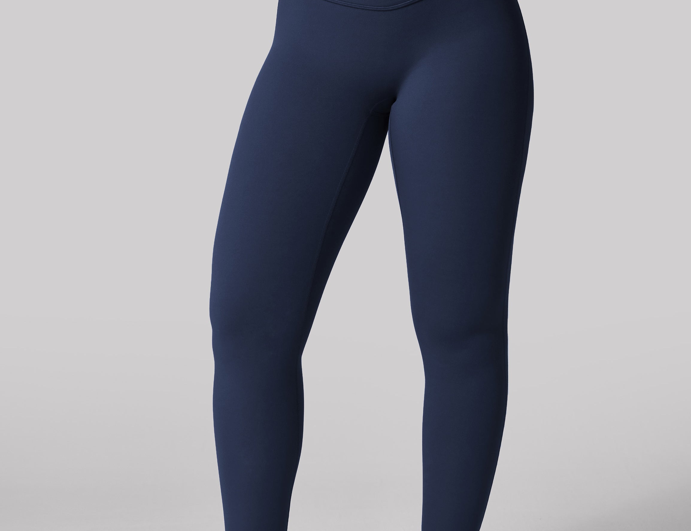 Women's Hugcurve Hidden Scrunch Butt Leggings 25" - No Front Seam Noctilucence Blue