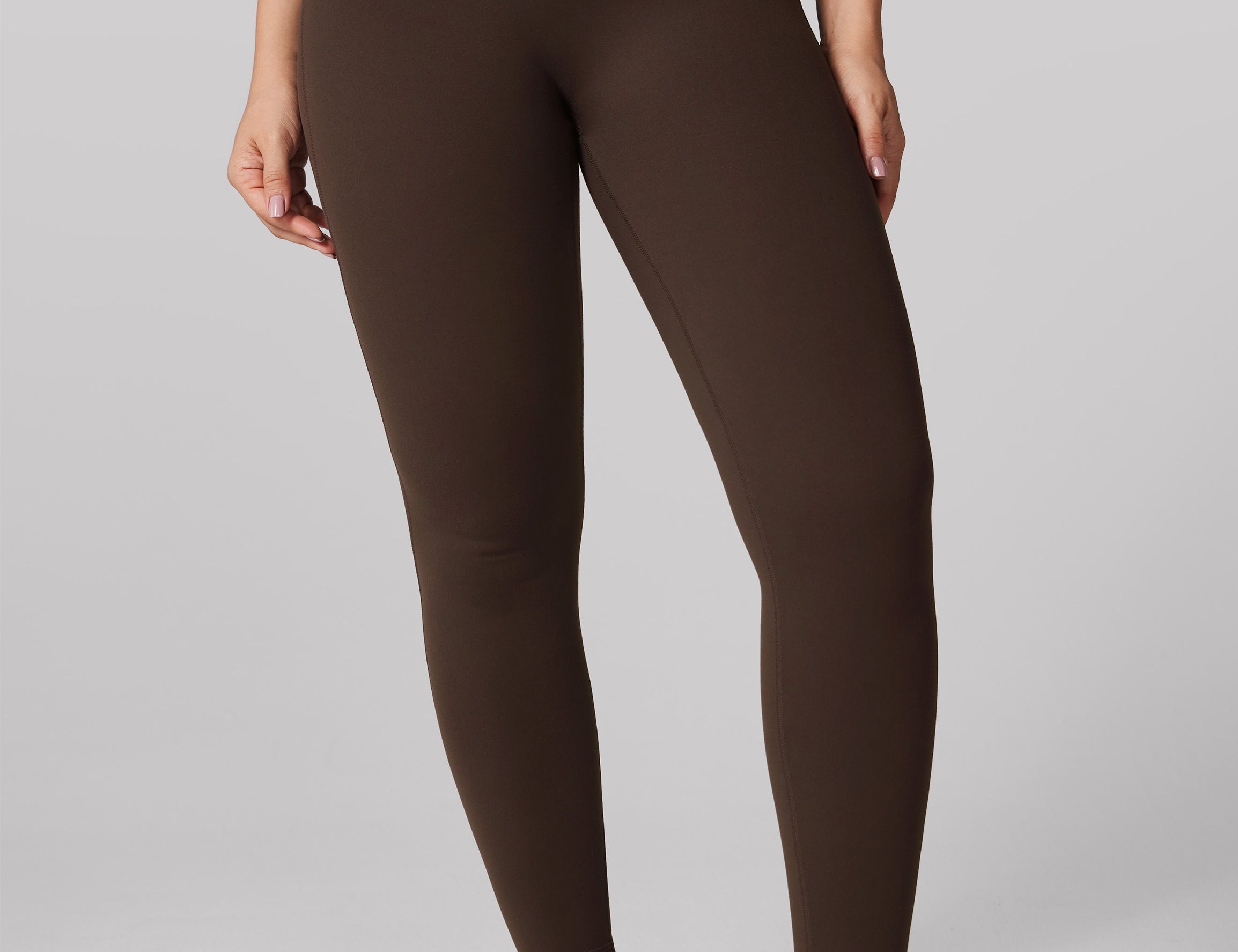 Women's Hugcurve Hidden Scrunch Butt Leggings 25" - No Front Seam Black