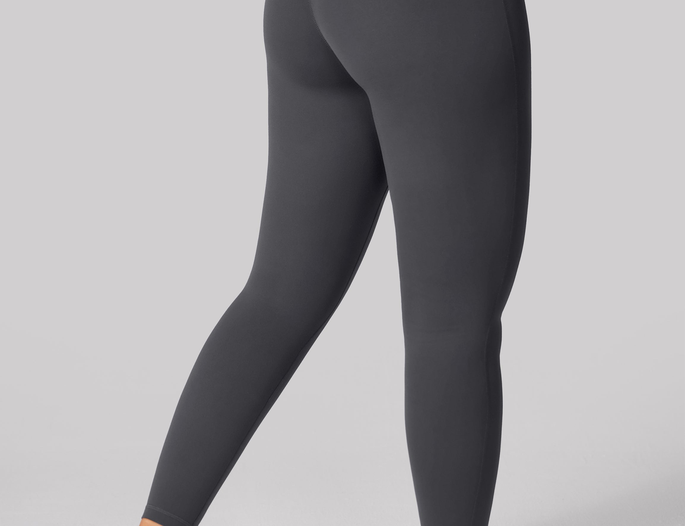 Women's Hugcurve Hidden Scrunch Butt Leggings 25" - No Front Seam Clay Brown