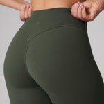 Women's Hugcurve Hidden Scrunch Butt Leggings 25" - No Front Seam Graphite Grey