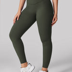 Women's Hugcurve Hidden Scrunch Butt Leggings 25" - No Front Seam Graphite Grey