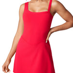 Women's Hugcurve One Shoulder Tennis Dress - Detachable Strap Twilight Blue