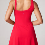 Women's Hugcurve One Shoulder Tennis Dress - Detachable Strap Twilight Blue