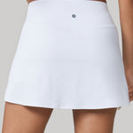 Women's Hugcurve Tennis Skirts with Inner Pockets Black