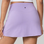 Women's Hugcurve Tennis Skirts with Inner Pockets Pastel Lilac