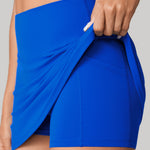Women's Hugcurve Tennis Skirts with Inner Pockets Twilight Blue