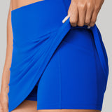 Women's Hugcurve Tennis Skirts with Inner Pockets Twilight Blue