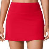 Women's Hugcurve Tennis Skirts with Inner Pockets Twilight Blue