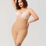 Women's High Waisted Shapewear Short Natural