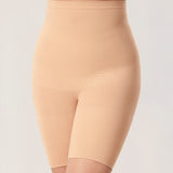 Women's High Waisted Shapewear Short Warm Beige @model_info:Beige