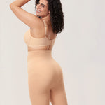 Women's High Waisted Shapewear Short Warm Beige @model_info:Beige