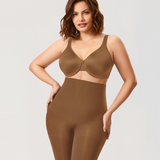 Women's High Waisted Shapewear Short Chipmunk