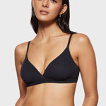 Women's Crossover Bralette Black