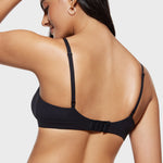 Women's Crossover Bralette Black