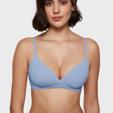 Women's Crossover Bralette Moonlight Blue
