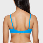 Women's Crossover Bralette Madagascar Blue